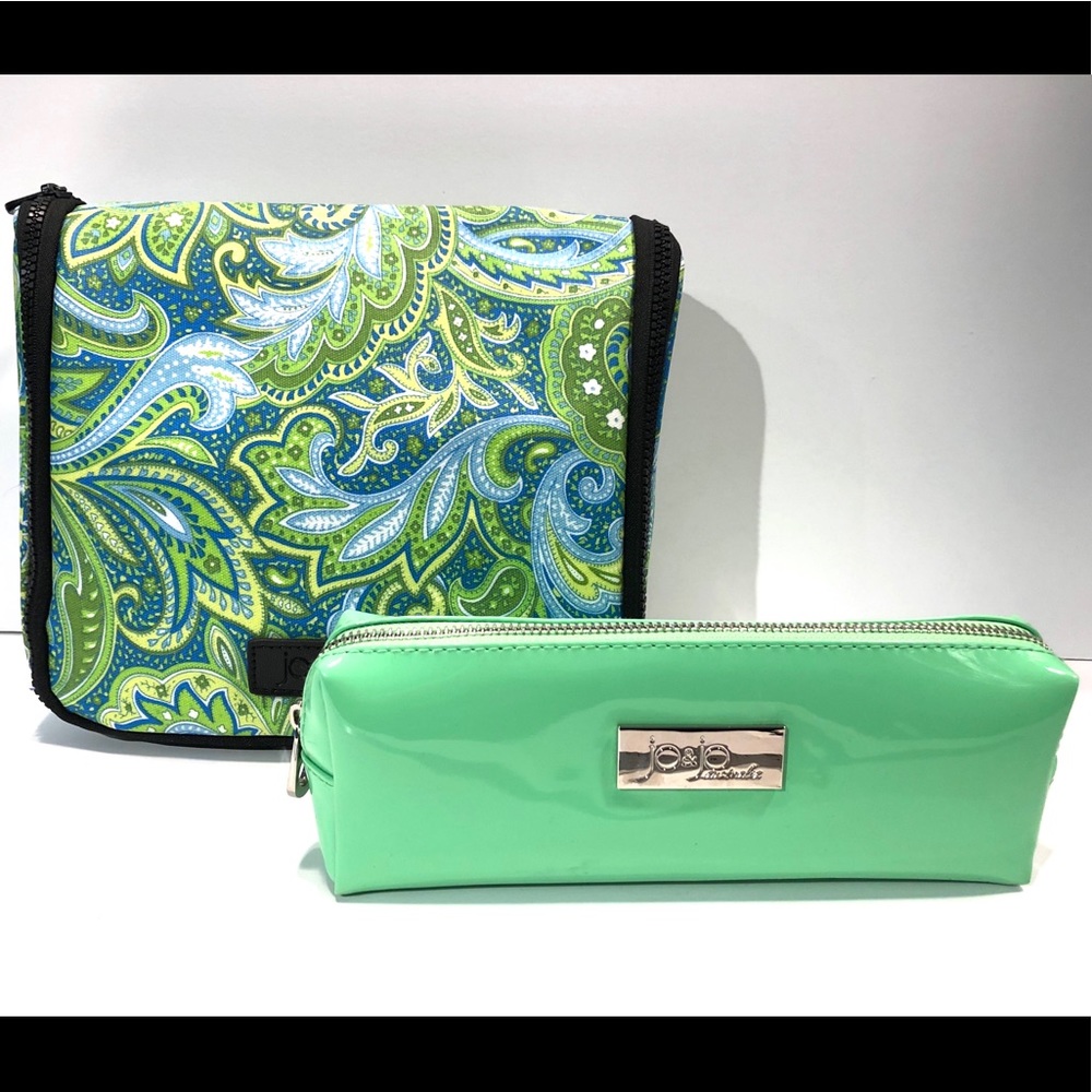 jo & jo Toiletry bag and small makeup bag.